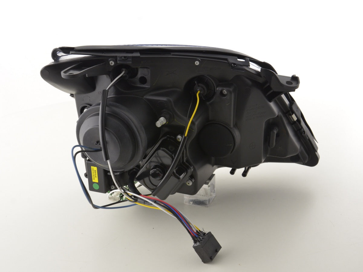Scheinwerfer Set Daylight LED TFL-Optik Opel Vectra C 02-05 chrom Scheinwerfer Set Daylight LED TFL-Optik Opel Vectra C 02-05 chrom